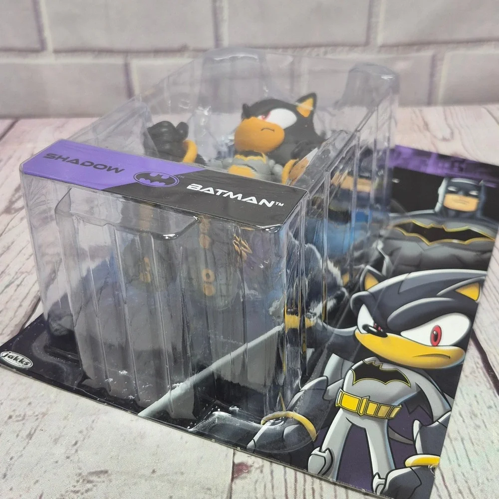 Jakks Pacific DC x Sonic the Hedgehog Shadow as Batman Action Figure 5 inch NEW